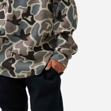 Youth Thermal Hoodie - Mallard Mayhem Camo