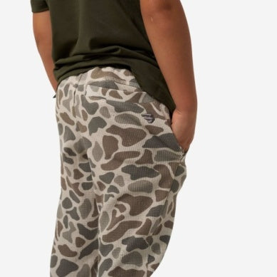 Youth Thermal Jogger - Classic Deer Camo