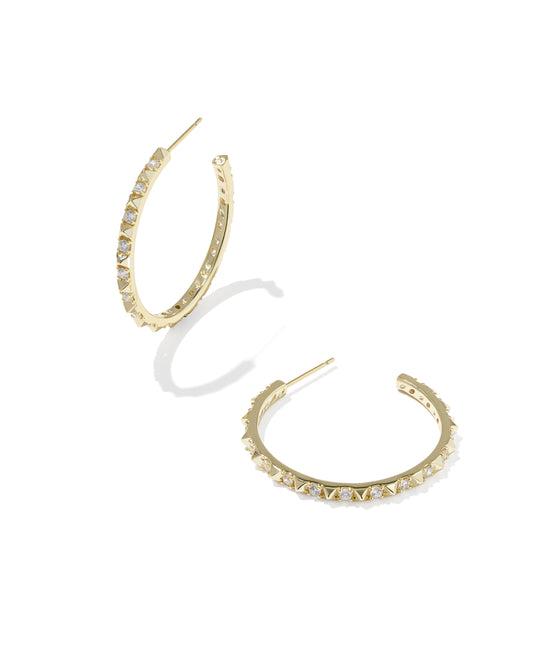 Fate Hoop Earrings Gold