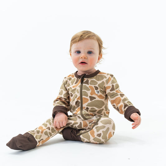 Baby Zip Up in Venado Camo