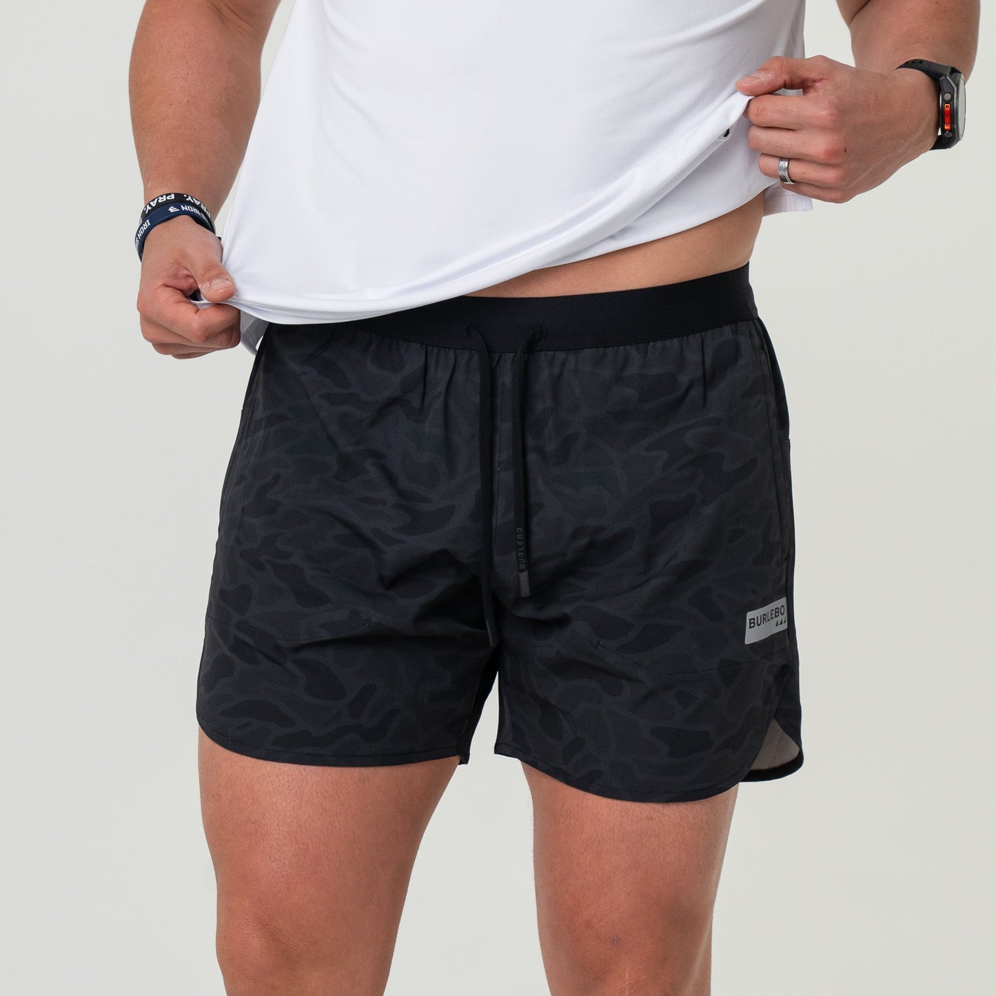 Running Short Black Camo