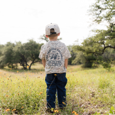 YOUTH VINTAGE WASHED TEE in God's Glory