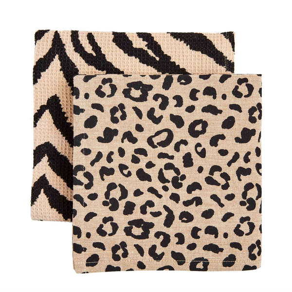 Animal Print Kitchen Towels