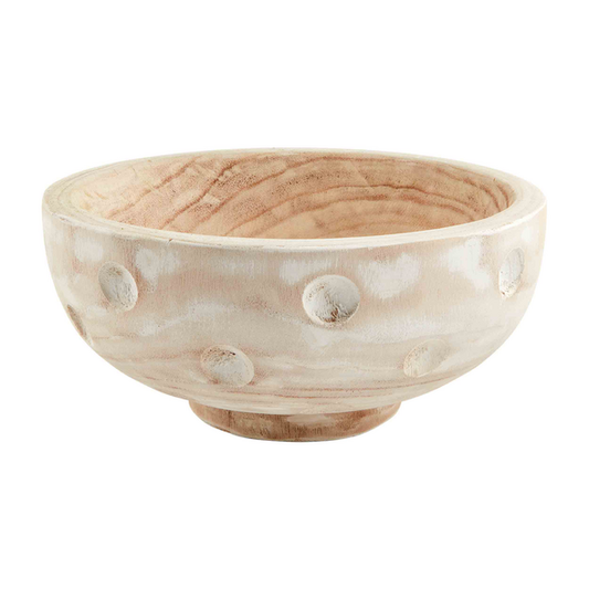 Carved Dot Bowl