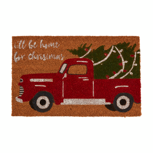 Christmas Truck Light Up Doormat