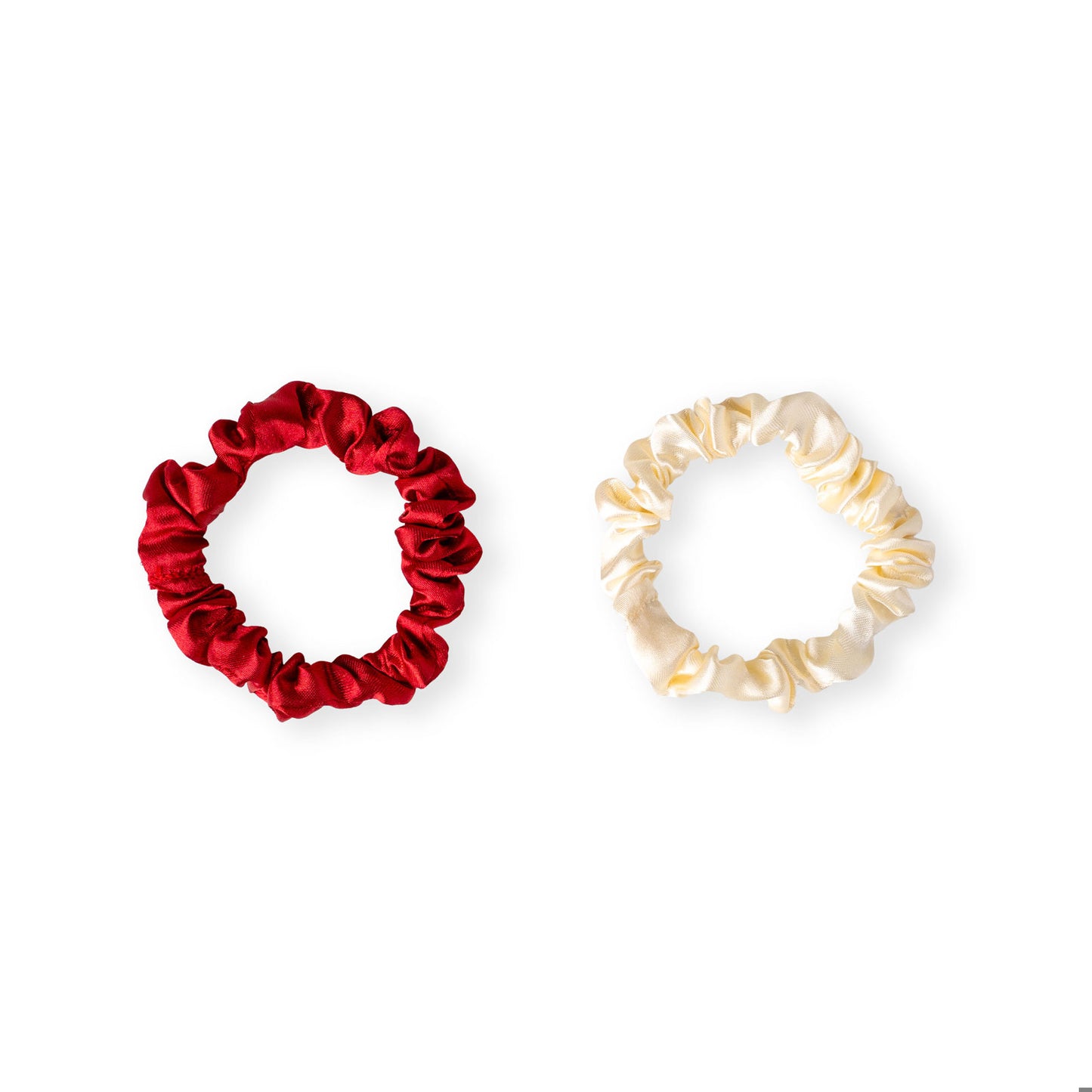 Festive Satin Scrunchy Set