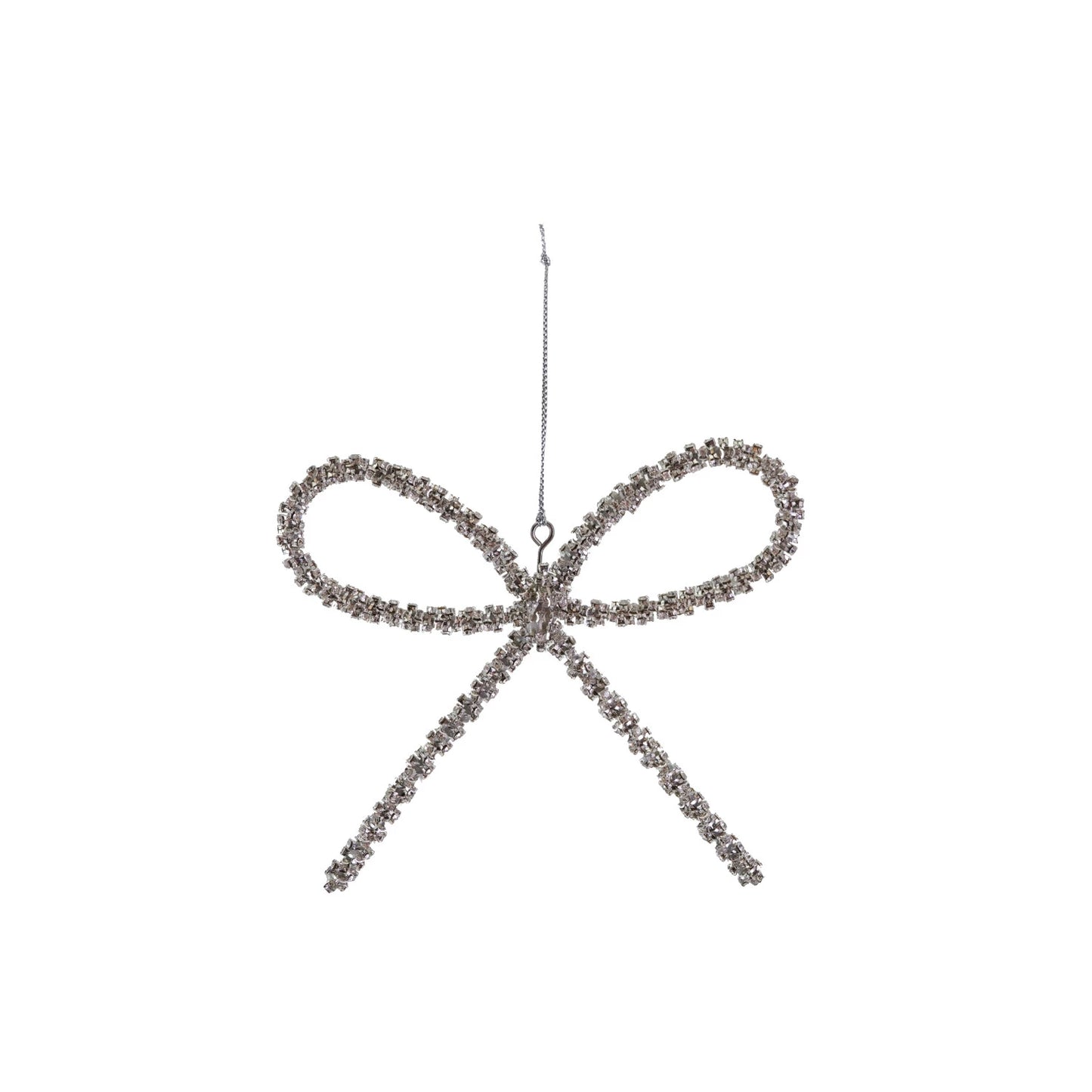 Rhinestone Bow Ornament