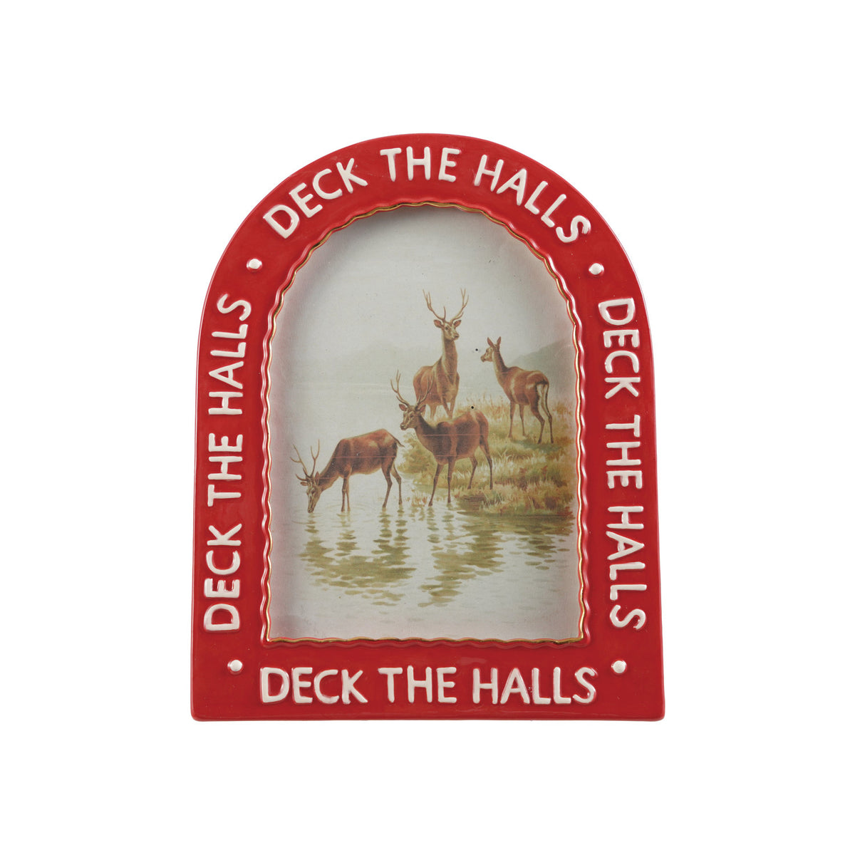 Arched Photo Frame Deck The Halls