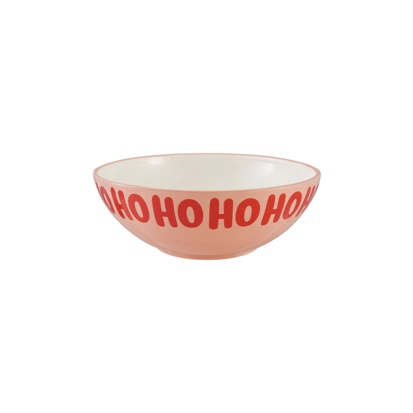 Ceramic Serving Bowl "Ho Ho Ho…"