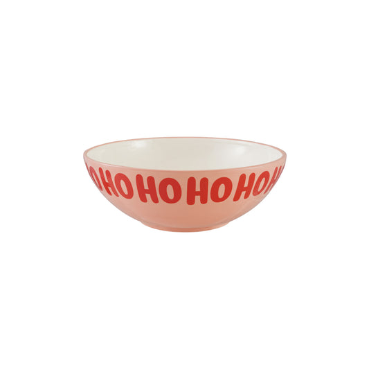 Ceramic Serving Bowl "Ho Ho Ho…"